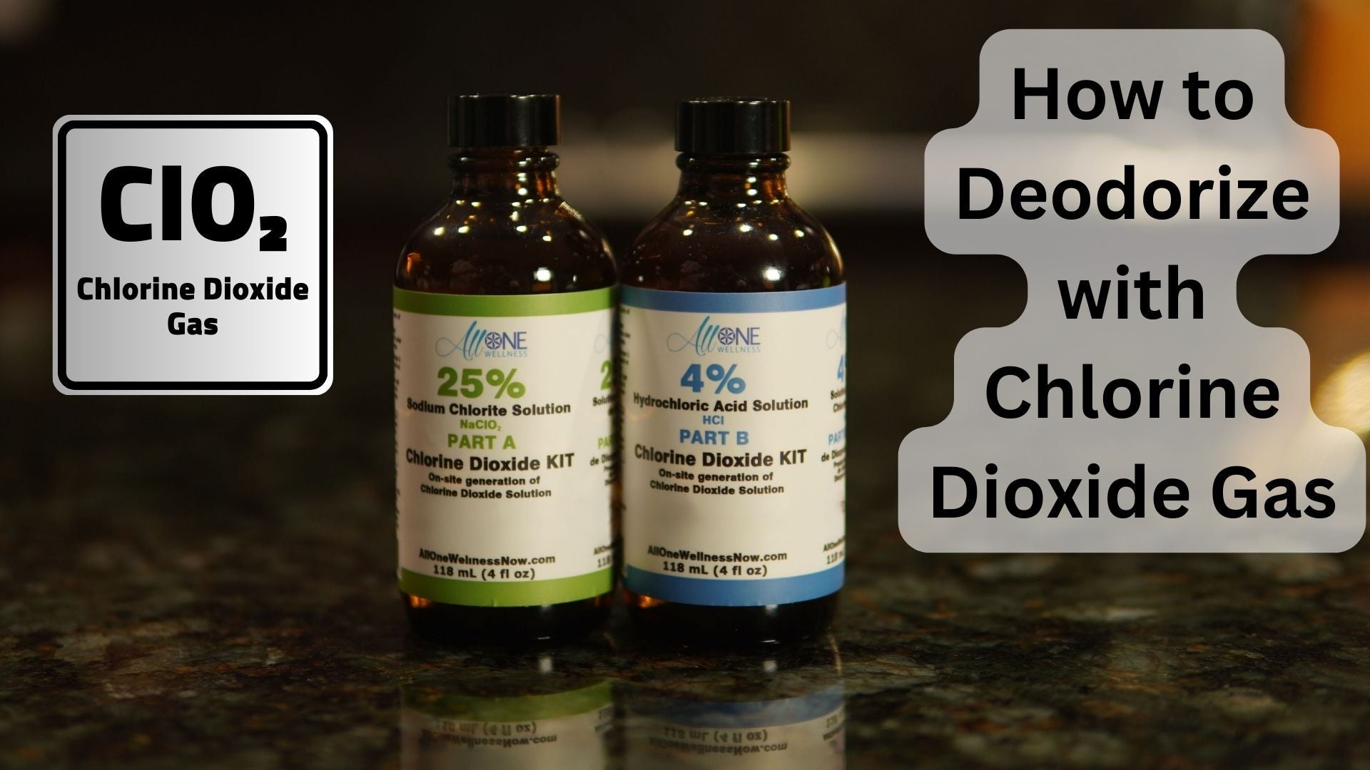 How to Deodorize with Chlorine Dioxide Gas