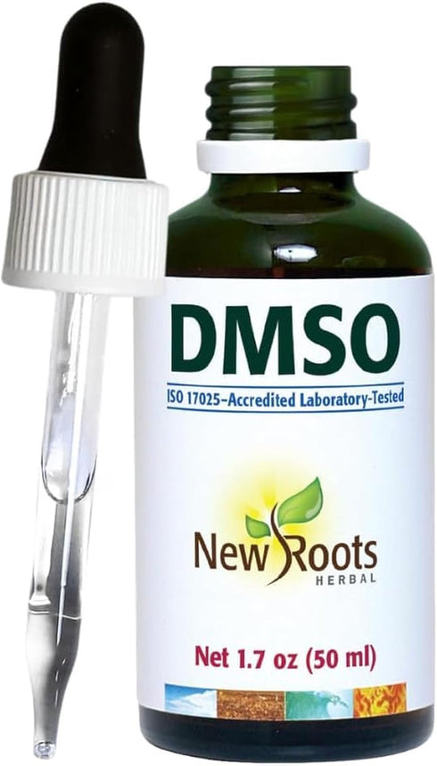 DMSO Liquid in Glass Bottle - New Roots - 100 mL