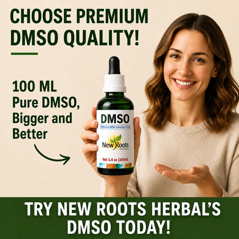 New Roots - DMSO liquide en flacon de verre - 50 ml