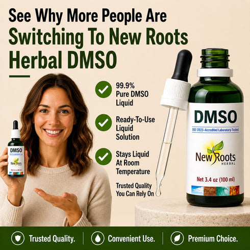 New Roots - DMSO liquide en flacon de verre - 50 ml