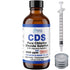 Solution de dioxyde de chlore ultra pur 3000 PPM - CDS Verre 120 ml USA