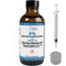 Bottle of 4% Hydrochloric Acid Solution with a syringe on a white background