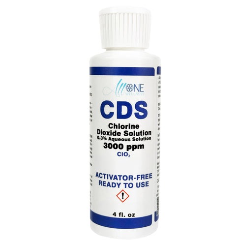 Pure Chlorine Dioxide Solution 3000 PPM - CDS Plastic 4.2 oz - AllOne Wellness CA$17.97