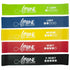Resistance Bands for Legs and Butt | Set of 5 Band Loops 12 Inch - AllOne Wellness