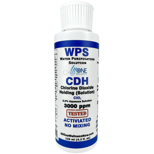 WPS CDH 3000 PPM Chlorine Dioxide Holding Solution 125ml - AllOne Wellness CA$14.97