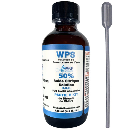 WPS Citric Acid Solution 50% CDS KIT PART B Water Purification - AllOne Wellness CA$13.97