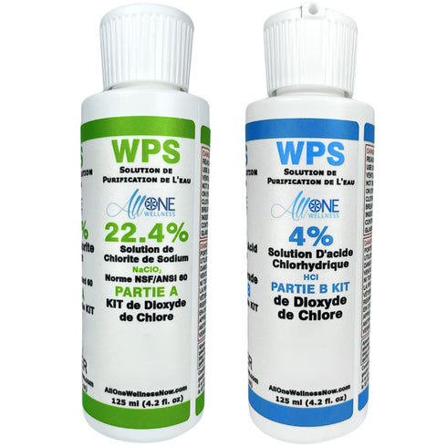 WPS KIT Water Purification Sodium Chlorite 22.4% & HCl - AllOne Wellness CA$30.97