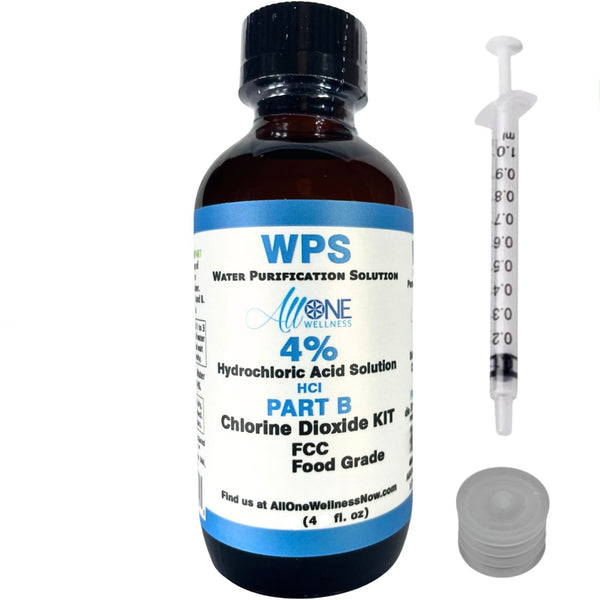 WPS Water Purification Hydrochloric Acid Solution 4% PART B | CDS - AllOne Wellness CA$18.97