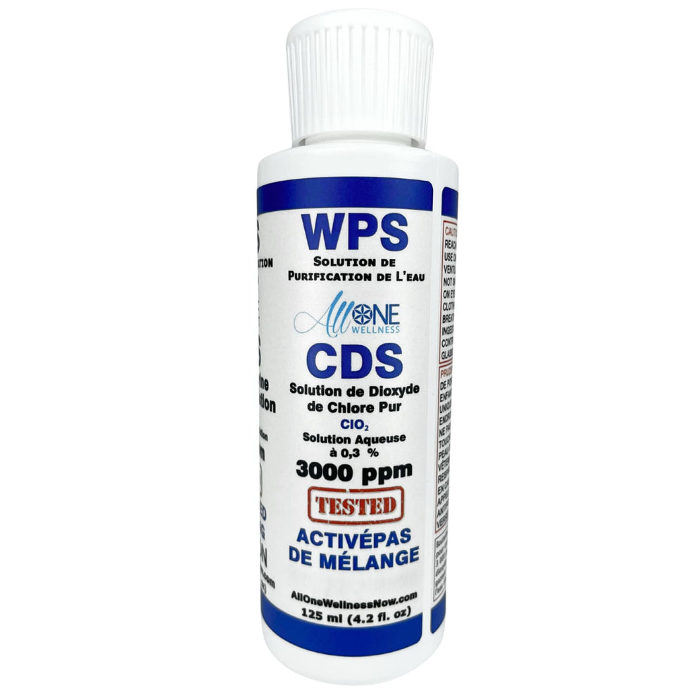 WPS CDS 3000 PPM Water Purification Pure Chlorine Dioxide Solution